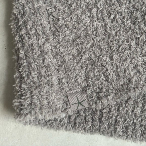 Barefoot Dreams Cali Cozychic Knit Open Front Long Cardigan Gray Size Medium - Picture 11 of 16